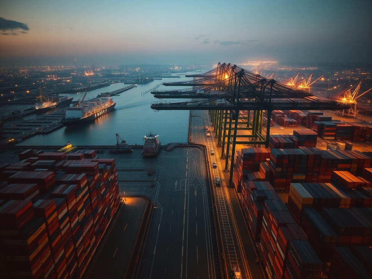 International seaport